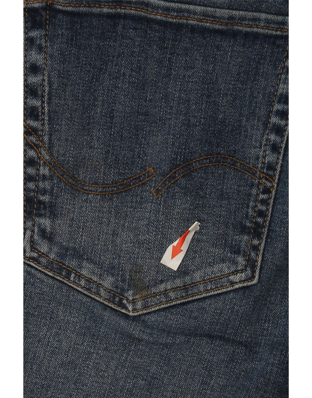 JACK & JONES Denimshorts til mænd Små W29 blå bomuld