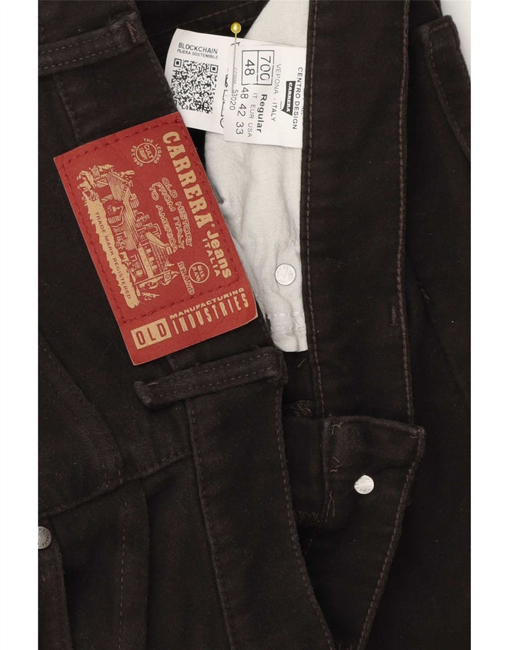 Carrera Herre 700 Regular Fit Casual Bukser IT 48 Medium W33 L33 Brun