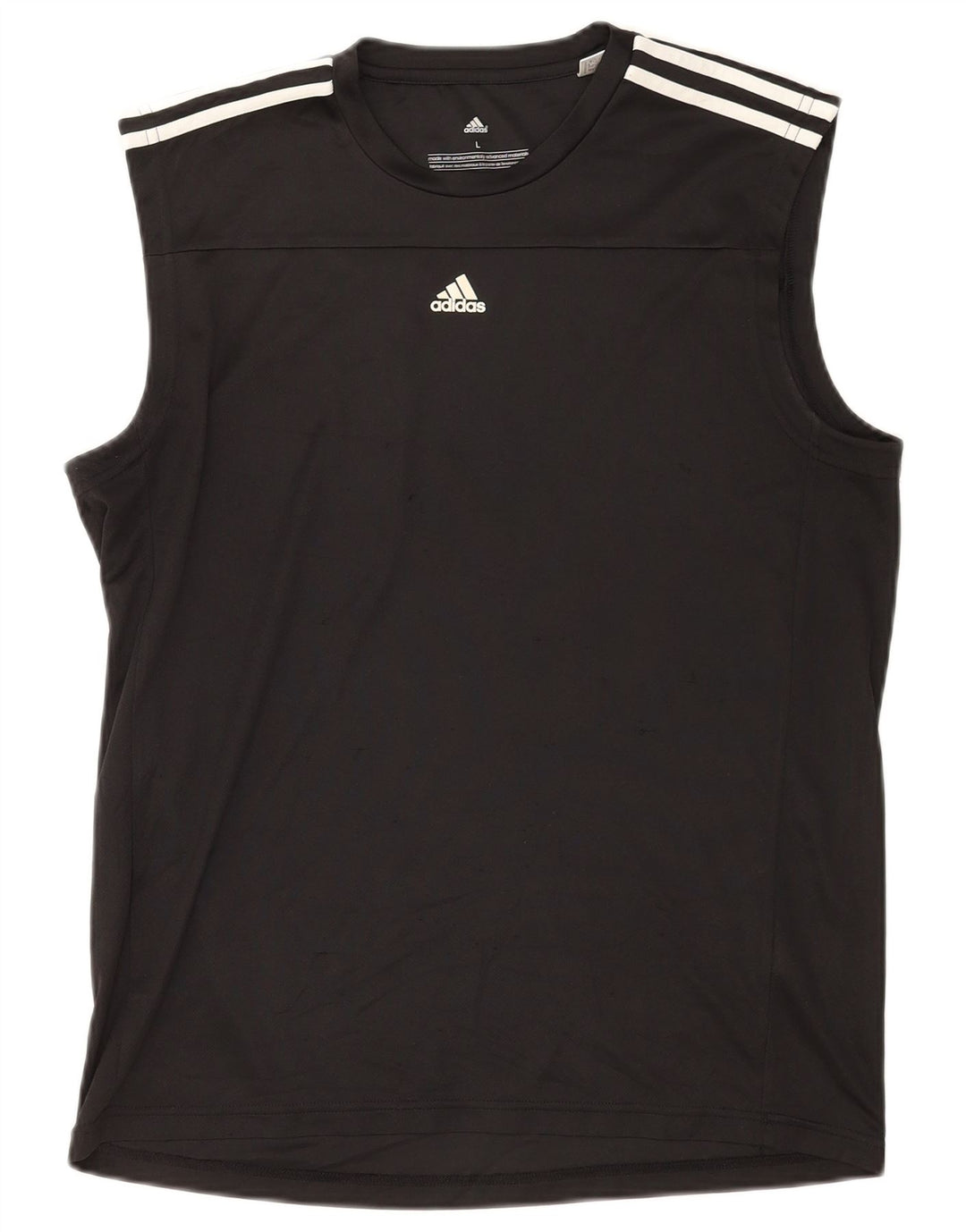 Adidas Herre Climalite Vest Top Stor Sort Polyester