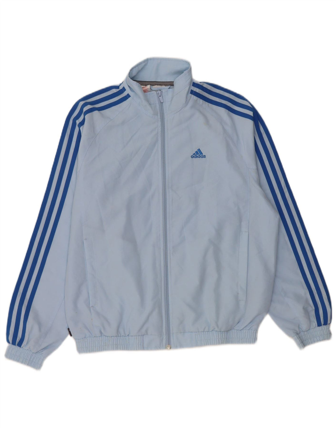 Adidas Drenge Træningsdragt Topjakke 13-14 År Blå Polyester