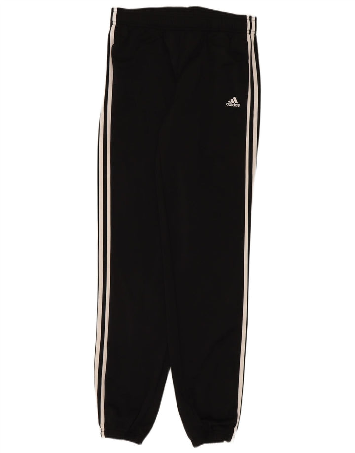 Adidas Drenge Træningsdragt Bukser Joggers 15-16 År Sort Polyester