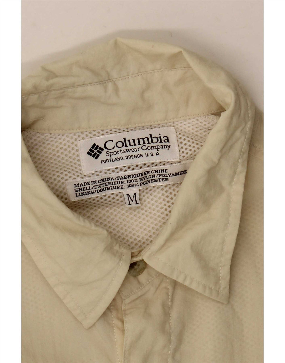 Columbia Herreskjorte Medium Beige Nylon