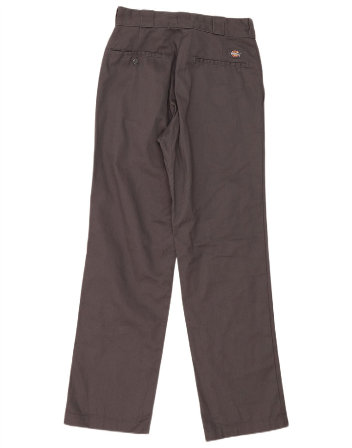 Dickies Herre Lige Original Fit Chino Bukser W30 L32 Grå Polyester
