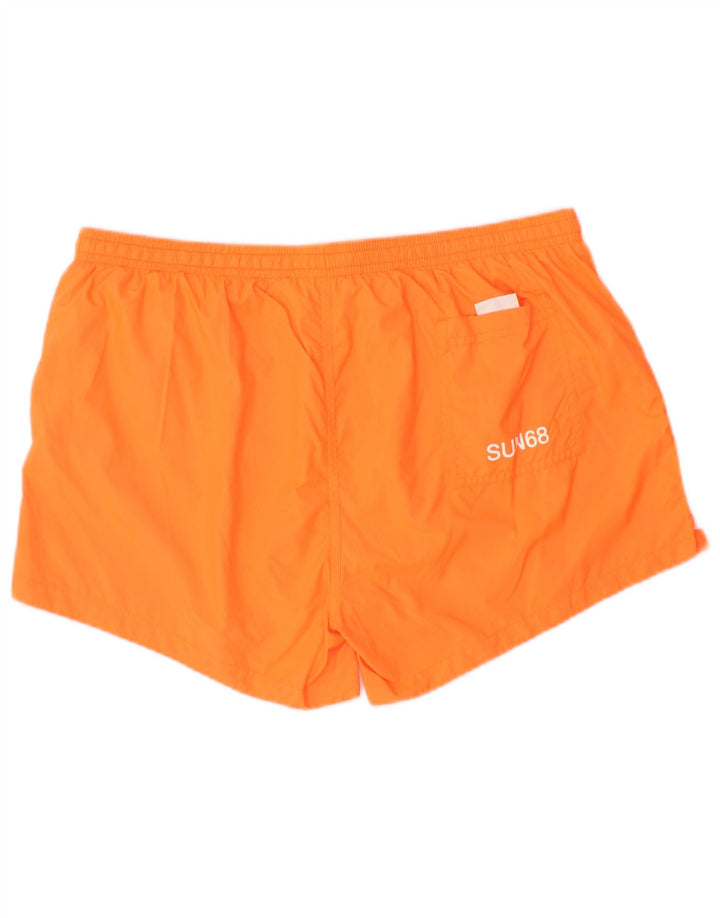 Sun68 Herre badeshorts XL Orange Colourblock