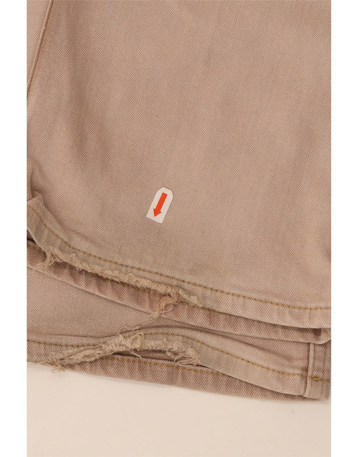 Marks & Spencer Herre Blue Harbor Straight Jeans W36 L33 Beige Bomuld