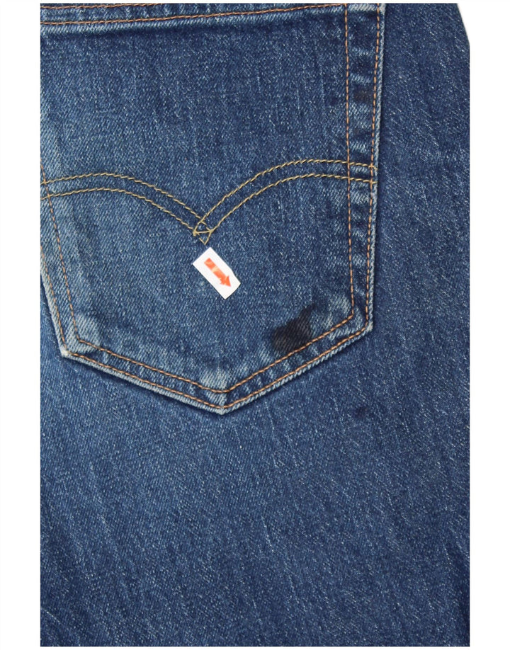 LEVI'S Herre 514 Straight Jeans W31 L32 Blå Bomuld