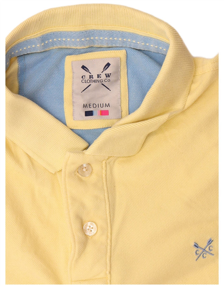 Besætningstøj Herre poloshirt Medium gul bomuld