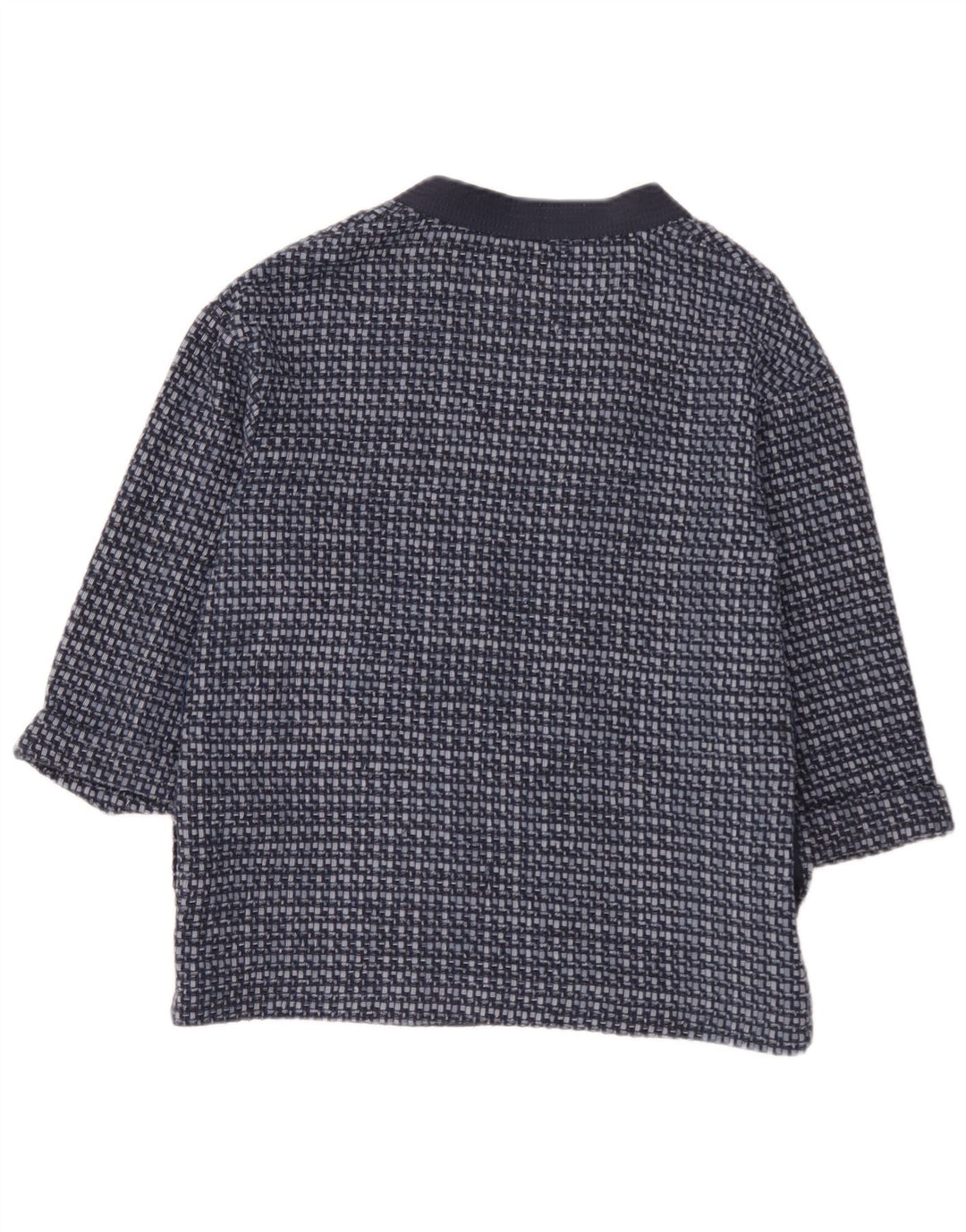 Marks & Spencer dame cardigantrøje med 3/4 ærmer UK 10 Small Blue