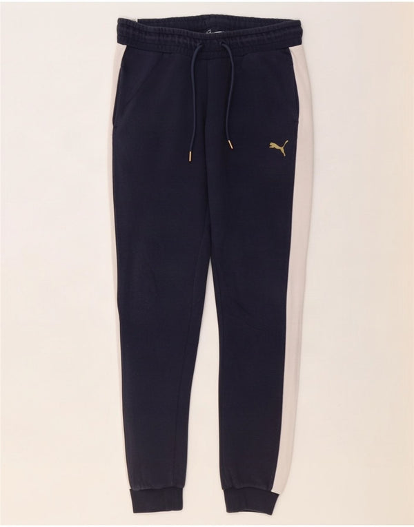 Puma træningsdragt til kvinder Joggers Medium Navy Blue Colourblock