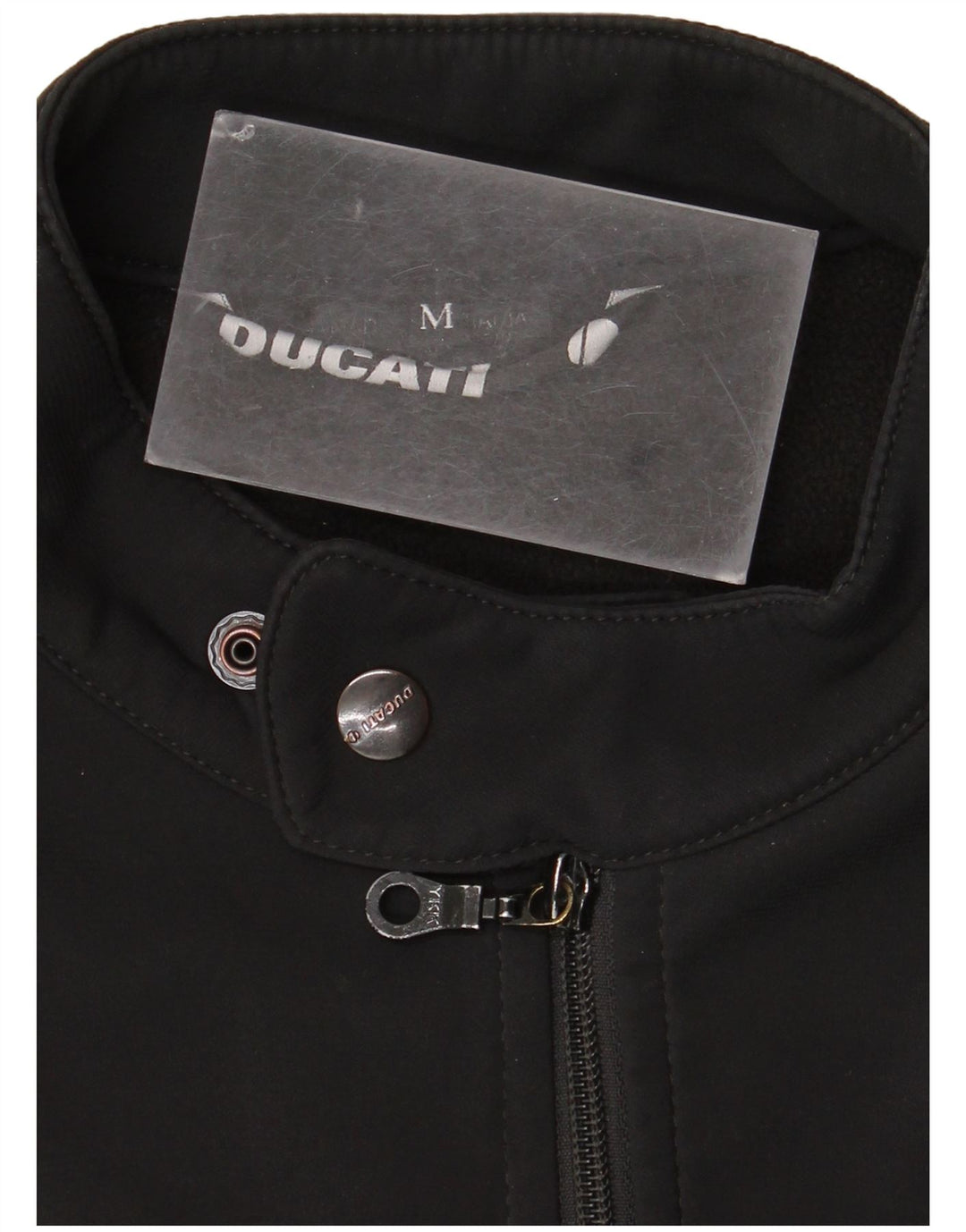 Ducati Herre grafisk racerjakke UK 38 Medium Sort Colourblock