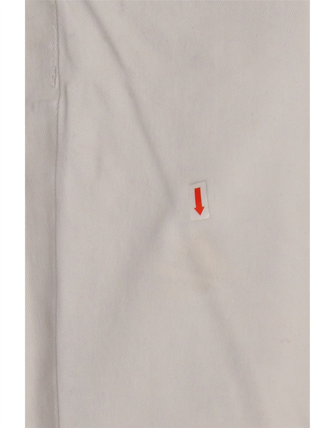 ZARA Womens Cropped Jeans EU 38 Small W28 L25 White Vintage Zara and Second-Hand Zara from Messina Hembry 
