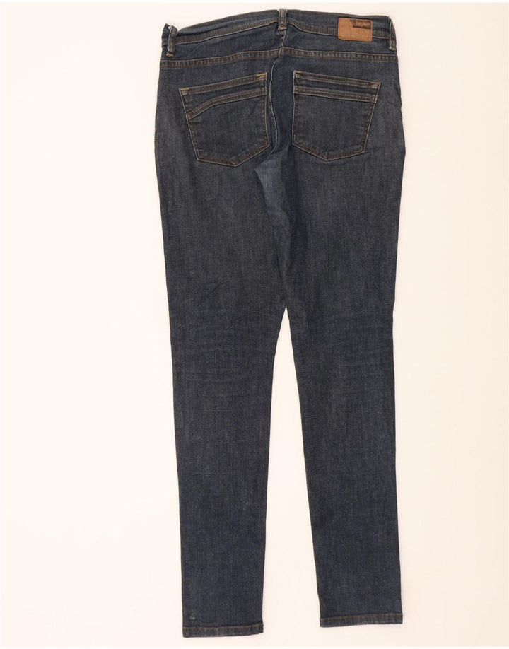 MOSSIMO Womens Super Skinny Jeans US 12 Large W32 L32 Navy Blue Vintage Mossimo and Second-Hand Mossimo from Messina Hembry 
