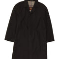 WELLINGTON Trench Coat til mænd UK 44 2XL Sort Polyester