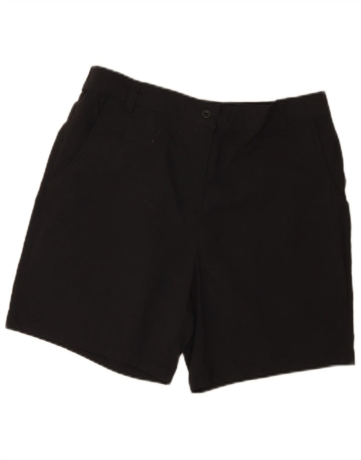 Mountain Warehouse Dame Chino Shorts UK 12 Medium W30 Sort Polyester