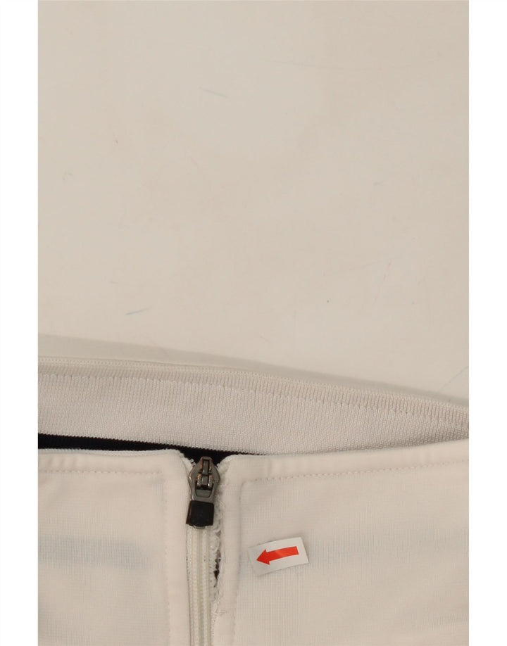 KAPPA Mens Tracksuit Top Jacket Large White Polyester Vintage Kappa and Second-Hand Kappa from Messina Hembry 