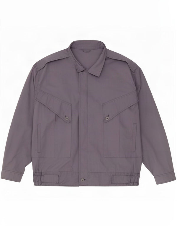 Vintage Herre Utility Jacket IT 54 2XL Blå Polyester