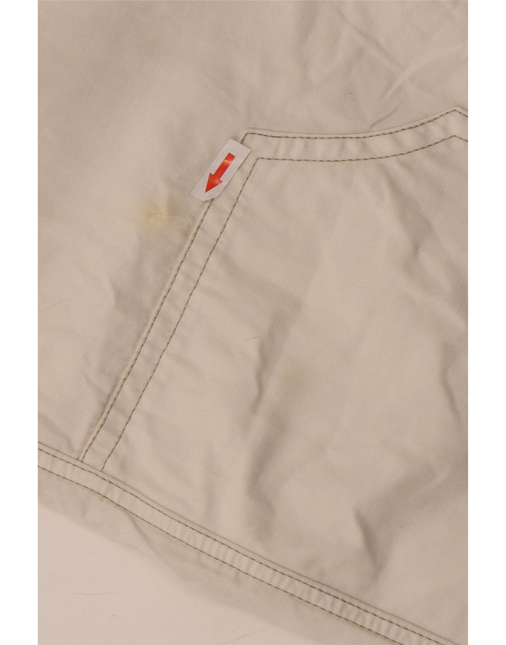 Murphy & Nye Herre Cargo Shorts W32 Medium White Bomuld