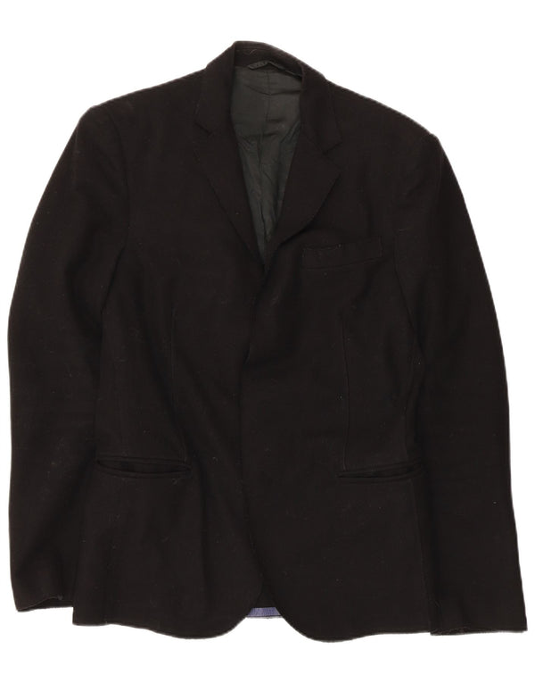 Kostume National Herre Blazer Jakke IT 44 XS Sort Uld