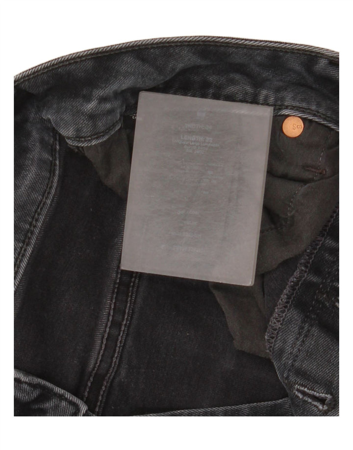 G-Star Herre 3301 Slim Jeans W34 L32 Sort Bomuld