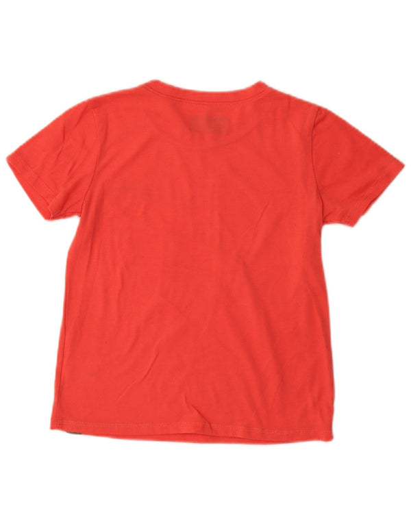 Eddie Bauer Pige T-Shirt Top 10-11 År Medium Rød Polyester