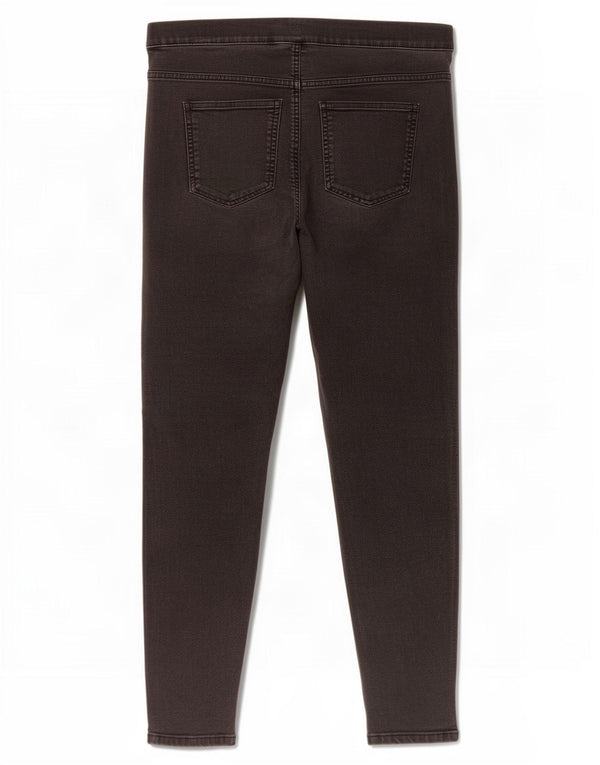 Marks & Spencer Womens Crop Jegging Jeans UK 14 Large W32 L24 Black Bomuld