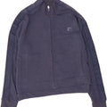 ARENA Womens Oversized Tracksuit Top Jacket UK 10 Small Navy Blue Cotton Vintage Arena and Second-Hand Arena from Messina Hembry 