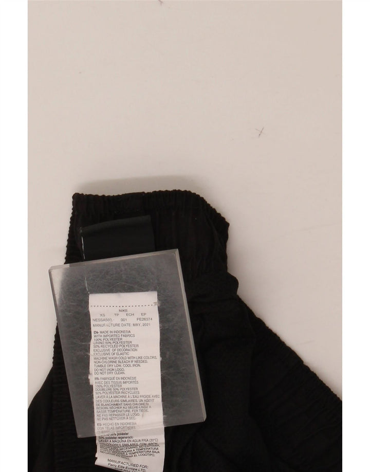 NIKE sportsshorts til kvinder UK 4 XS sort polyester