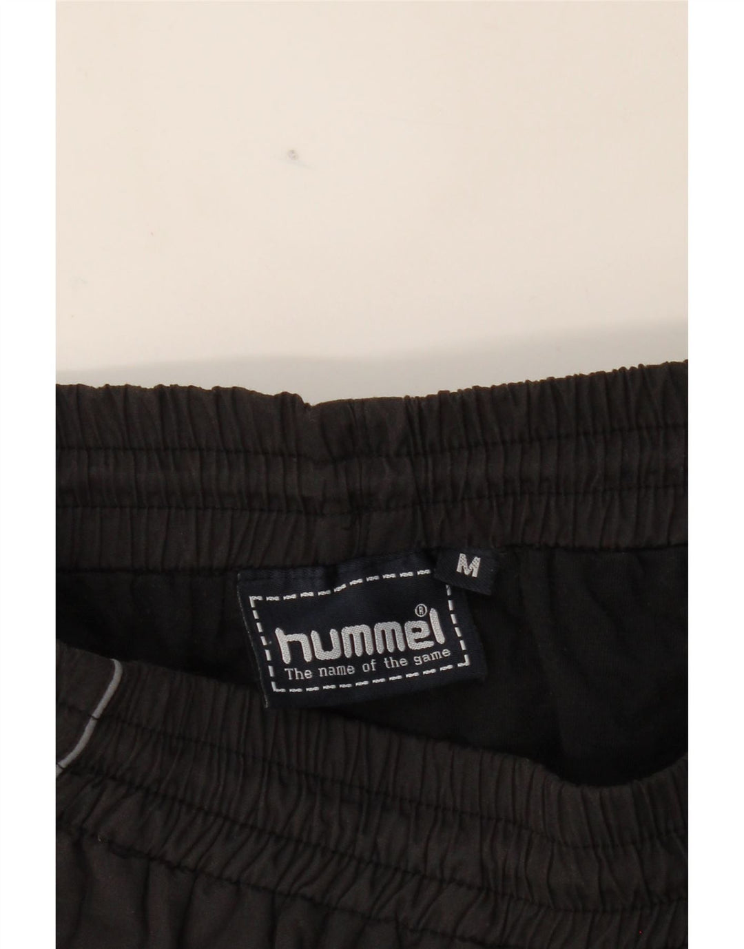 HUMMEL Mens Tracksuit Trousers Joggers Medium  Black Polyester Vintage Hummel and Second-Hand Hummel from Messina Hembry 