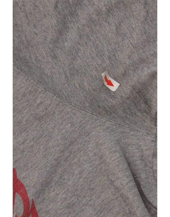 Dickies Herre Grafisk T-Shirt Top Stor Grå Bomuld
