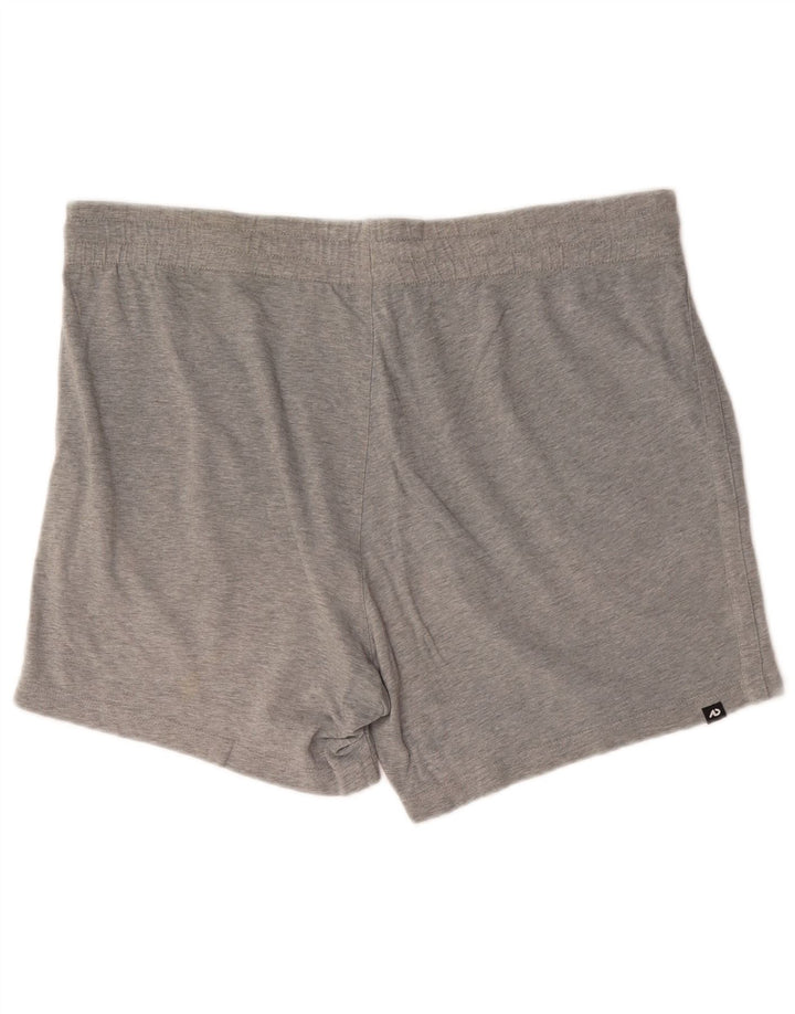 NIKE Sportshorts til mænd, store grå flækkede bomuld