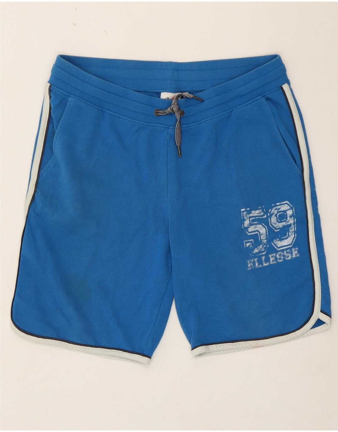 Ellesse Herre grafiske sportsshorts store blå bomuld