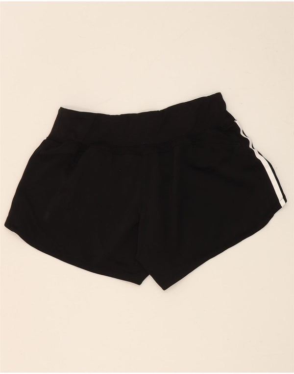 Adidas sportsshorts til kvinder UK 12/14 medium sort polyester