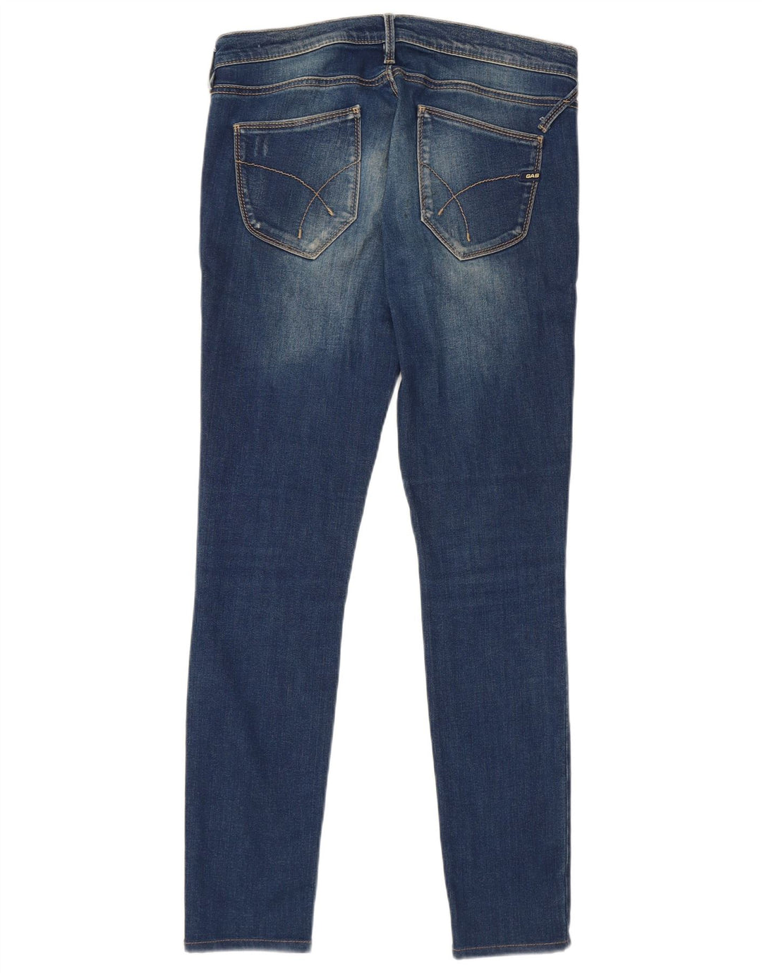 Gas Dame Skinny Jeans W30 L32 Blå