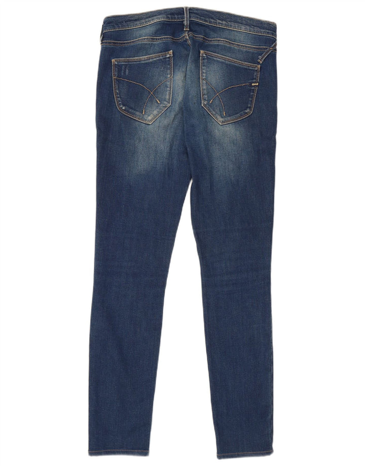Gas Dame Skinny Jeans W30 L32 Blå