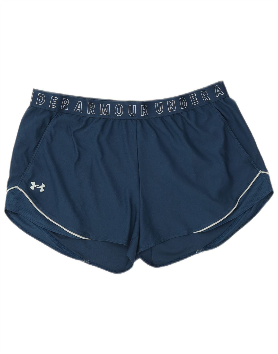 UNDER ARMOUR Grafiske sportsshorts til kvinder UK 18 XL Blå