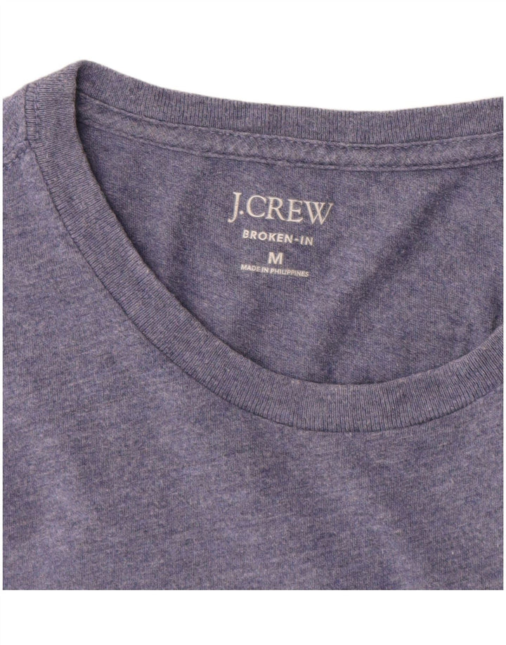 J. Crew Womens Broken In T-Shirt Top Medium Blue Flecked Bomuld