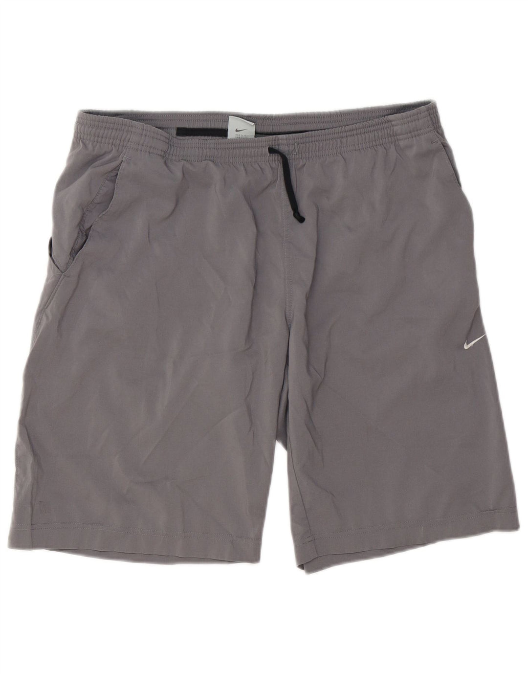 NIKE Dri Fit sportsshorts til mænd, store grå polyester