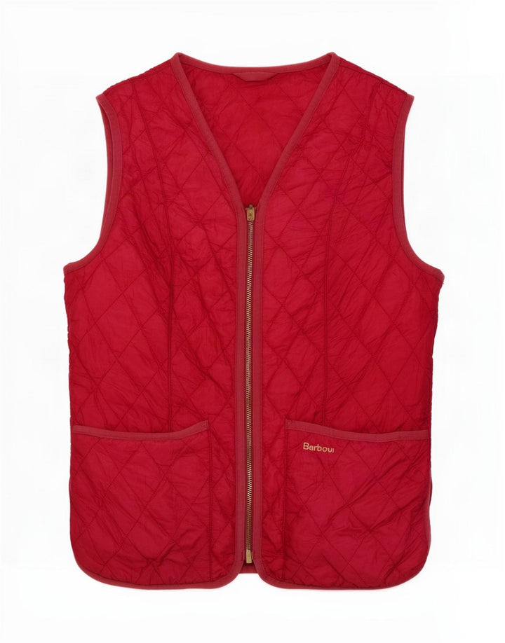 Barbour Herre Quilted Gilet UK 8 Small Pink