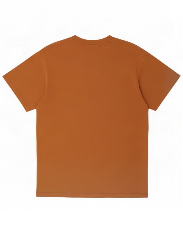 Carhartt Herre T-Shirt Top Medium Brun Bomuld