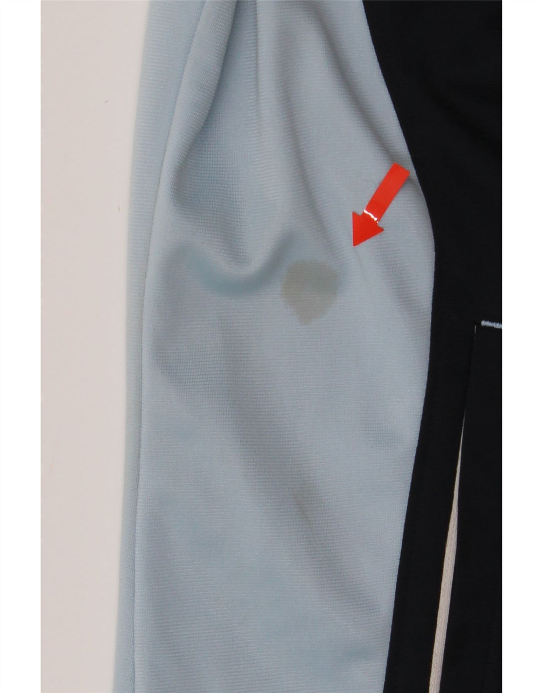 LOTTO Mens Tracksuit Top Jacket Medium Navy Blue Colourblock Polyester Vintage Lotto and Second-Hand Lotto from Messina Hembry 