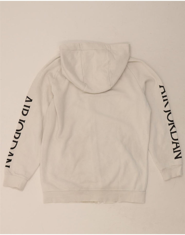 Mens Graphic Zip Hoodie Sweater Small Vintage Jordan and Second-Hand Jordan from Messina Hembry 