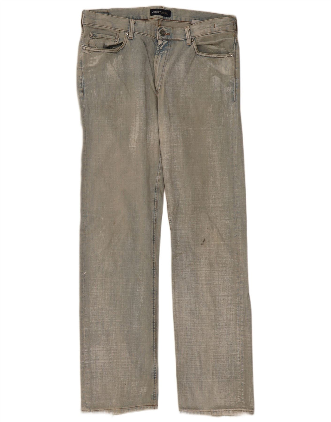 CERRUTI Straight jeans til mænd W36 L34 Blå