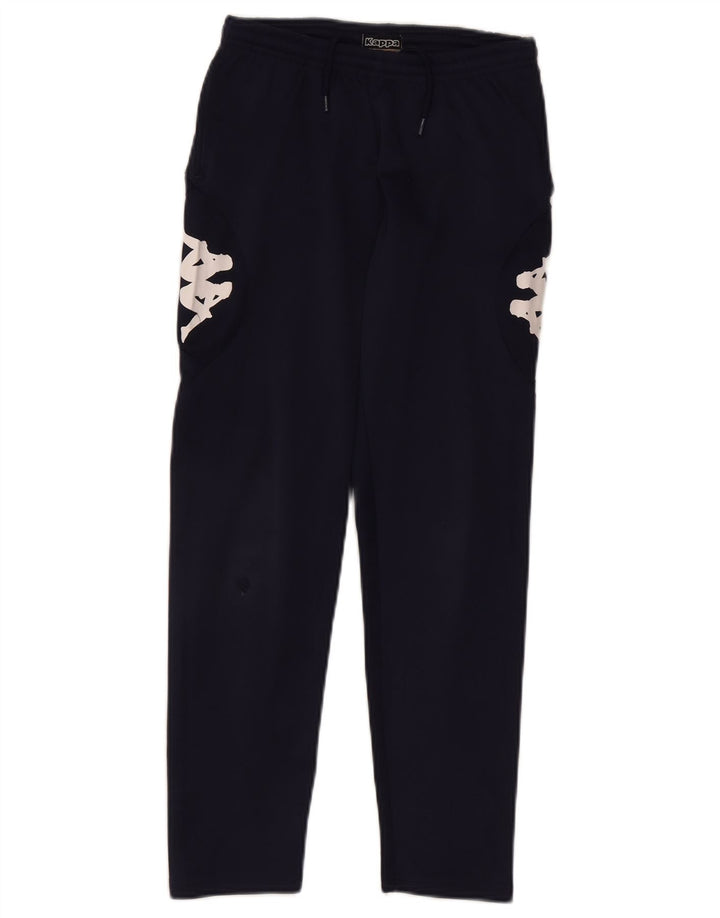 Kappa Boys Graphic Tracksuit Bukser 11-12 år Navy Blue Polyester