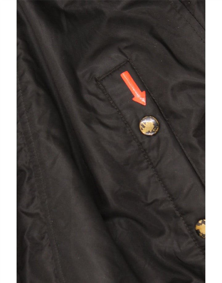 Superdry Polstret hættejakke til mænd UK 38 Medium Sort Nylon