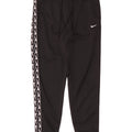 Nike Mens Graphic Tracksuit Trousers Joggers Medium Black Polyester