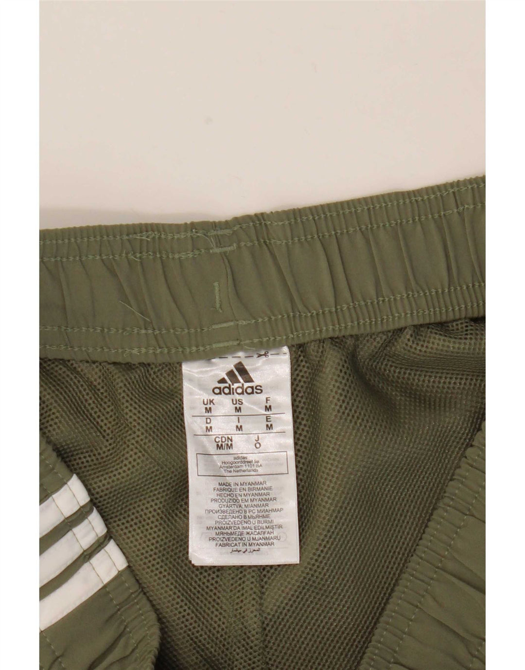 Adidas Herre Sportshorts Medium Khaki Polyester