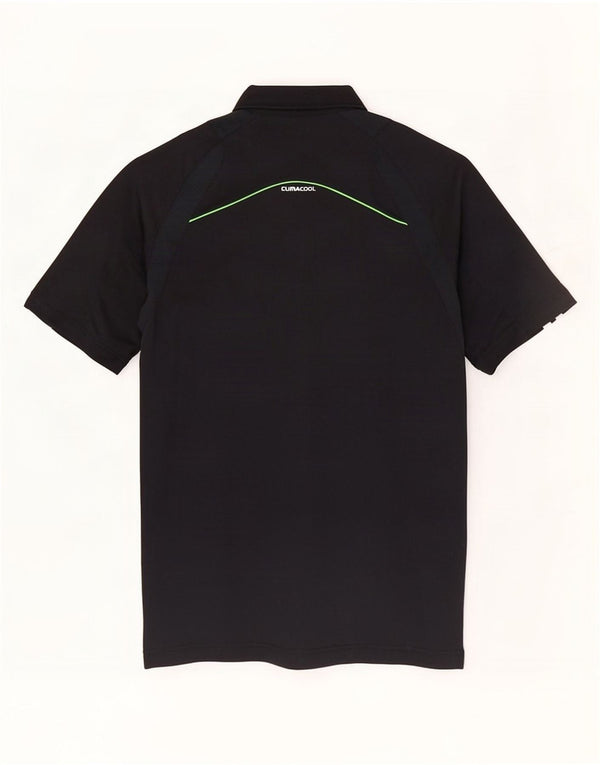 Adidas Herre Climacool Polo Shirt Lille sort polyester