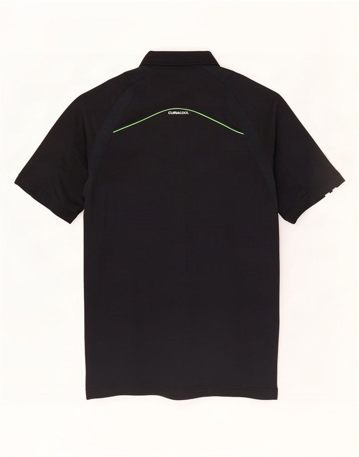 Adidas Herre Climacool Polo Shirt Lille sort polyester