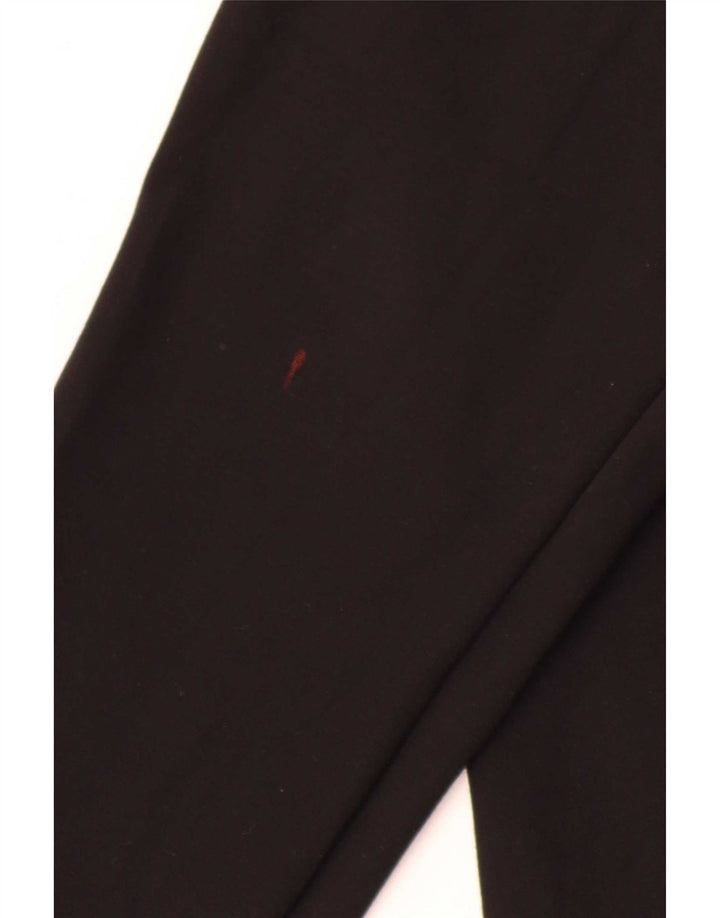 Fat Face Dame Leggings UK 10 Small Black Viscose