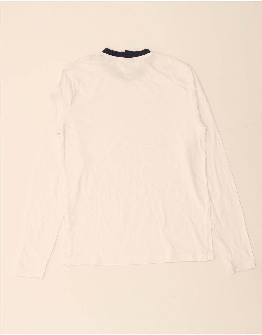 NORTH SAILS Herre Top Langærmet XS Hvid Bomuld